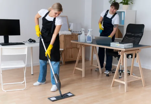 Nettoyage de bureau professionnel à Saint-Ambreuil